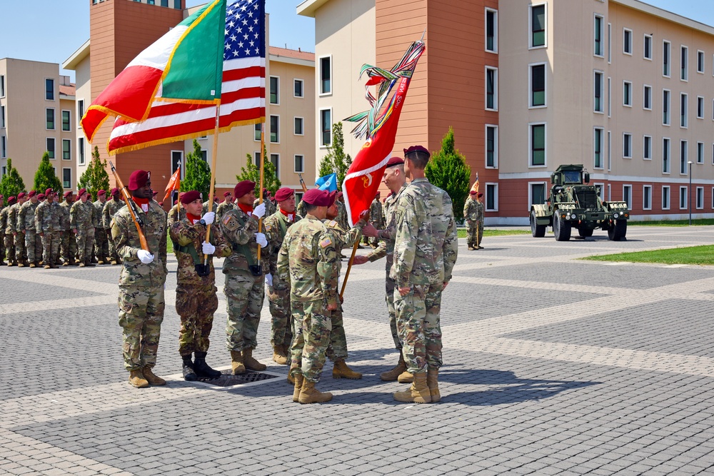 54th Brigade Engineer Battalion, 173rd Airborne Brigade Change of Command Ceremony, June 19, 2019