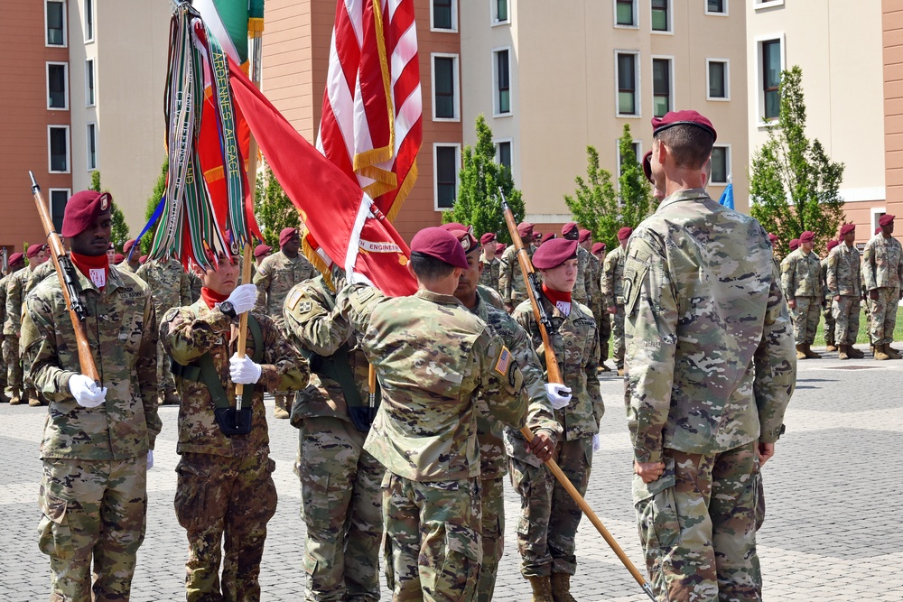 54th Brigade Engineer Battalion, 173rd Airborne Brigade Change of Command Ceremony, June 19, 2019