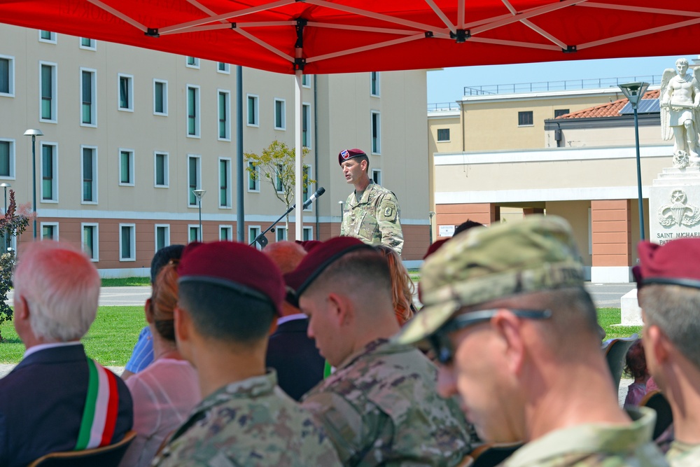 54th Brigade Engineer Battalion, 173rd Airborne Brigade Change of Command Ceremony, June 19, 2019