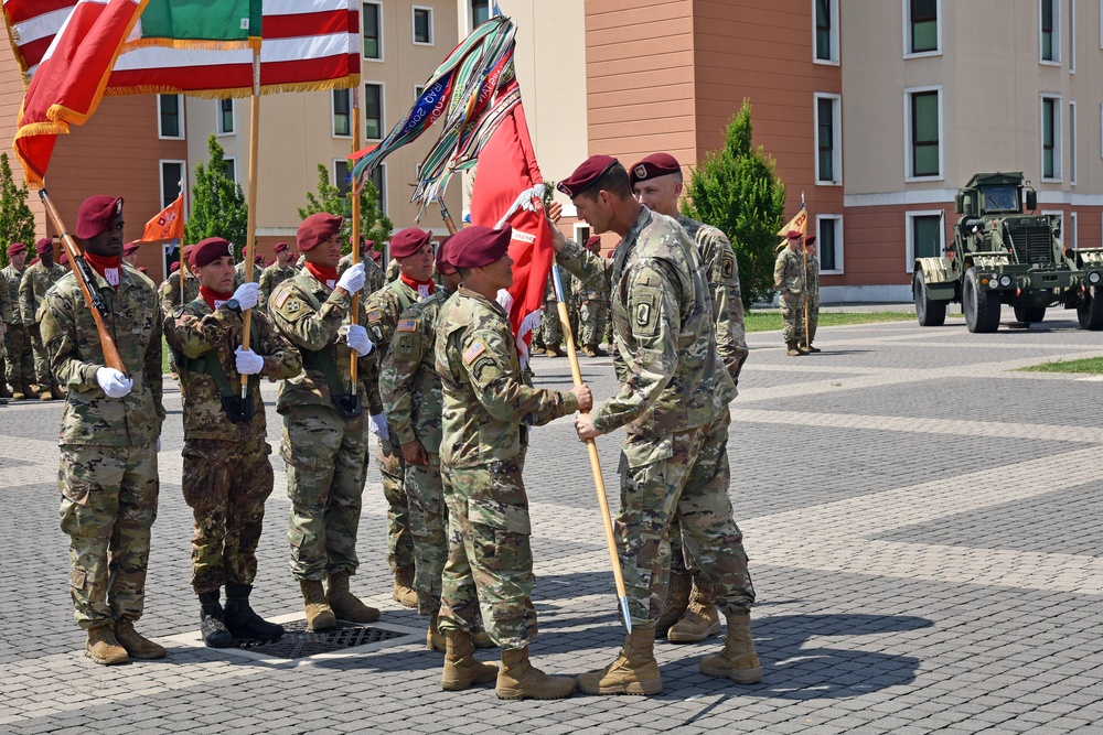 54th Brigade Engineer Battalion, 173rd Airborne Brigade Change of Command Ceremony, June 19, 2019