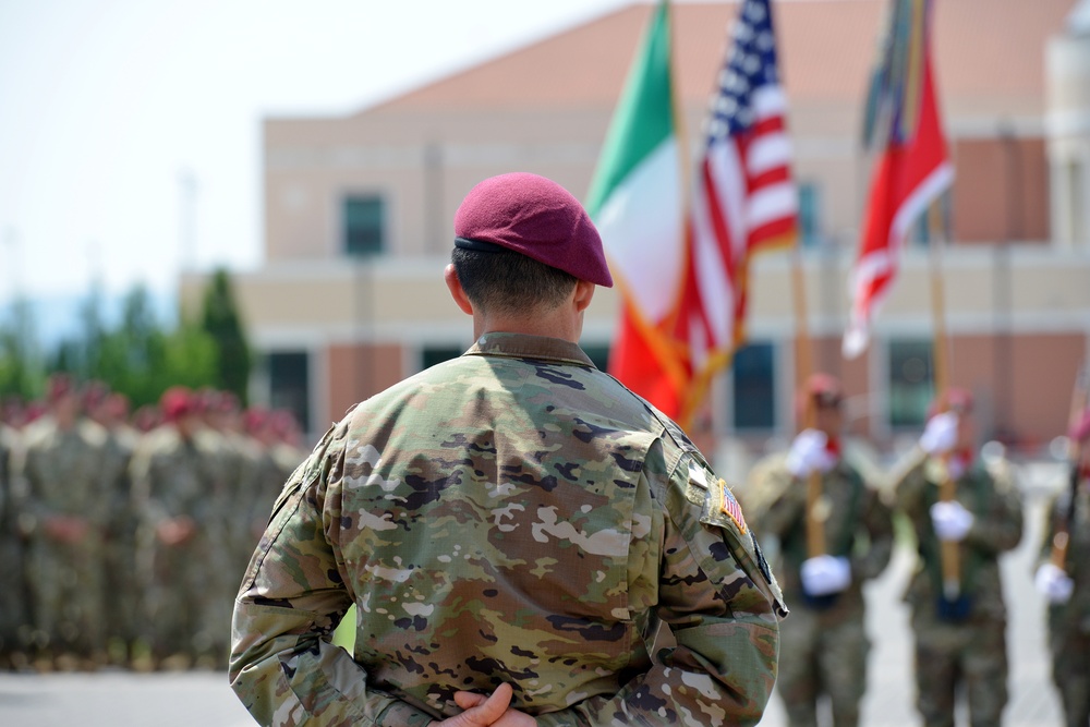 54th Brigade Engineer Battalion, 173rd Airborne Brigade Change of Command Ceremony, June 19, 2019