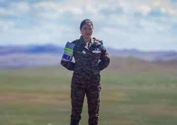 Mongolian Armed Forces nurse participates in international exercise