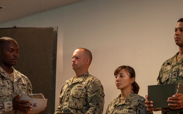 CRS 11 Sailors earn their EXW Pin