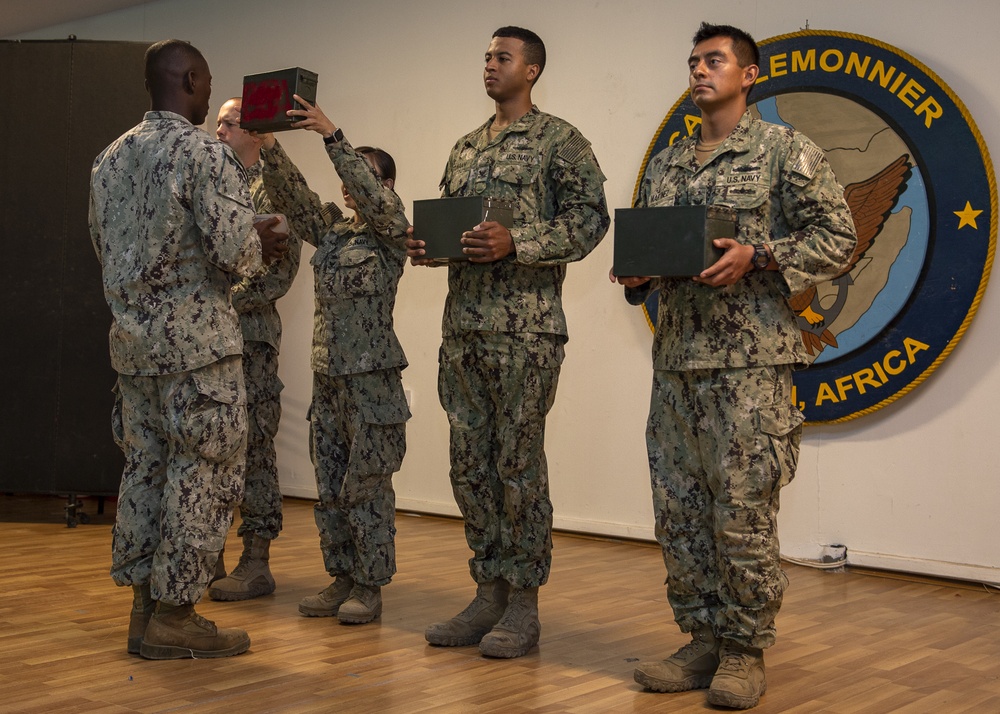 CRS 11 Sailors earn their EXW Pin