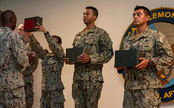 CRS 11 Sailors earn their EXW Pin