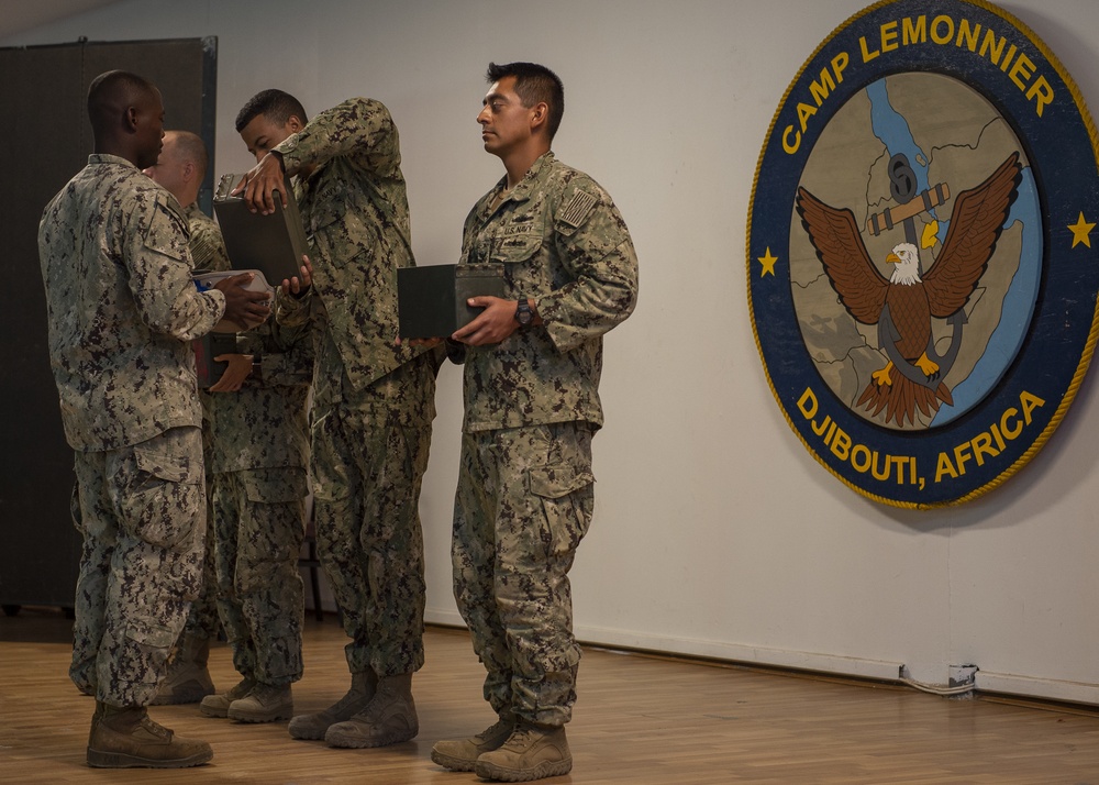 CRS 11 Sailors earn their EXW Pin