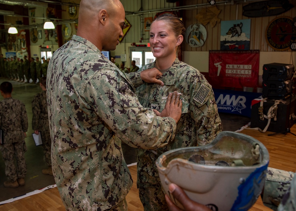 CRS 11 Sailors earn their EXW Pin