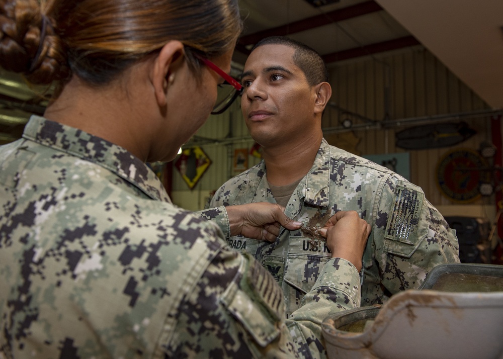 CRS 11 Sailors earn their EXW Pin