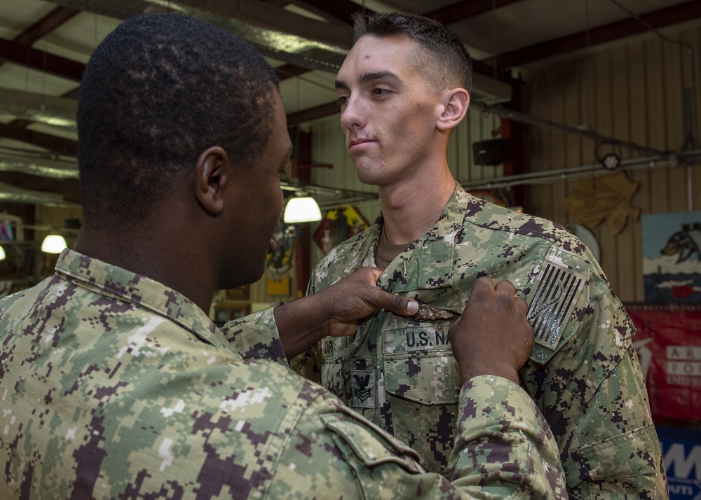 CRS 11 Sailors earn their EXW Pin