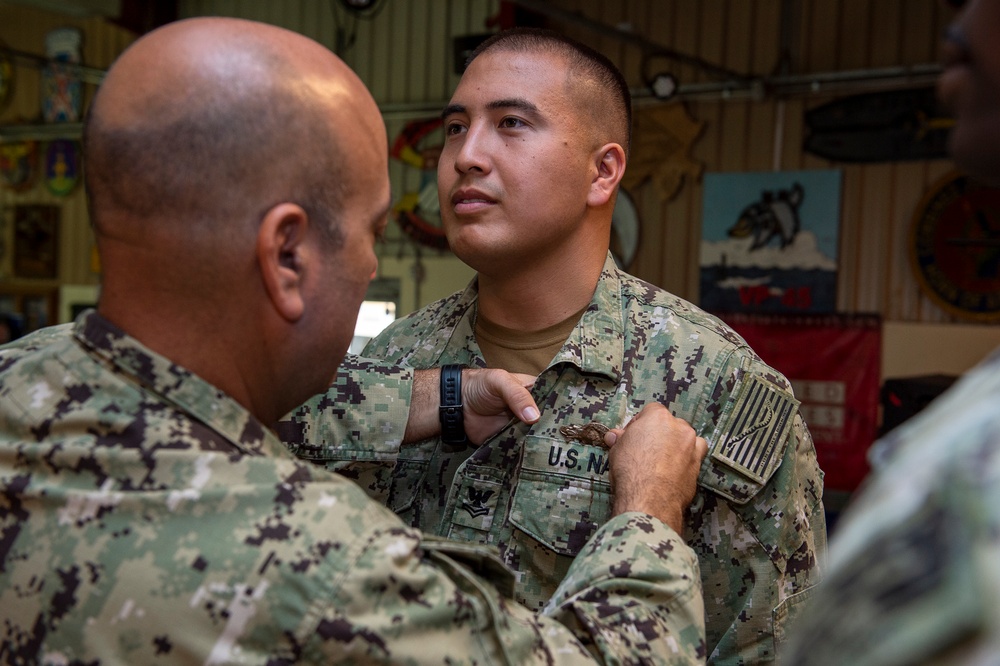 CRS 11 Sailors earn their EXW Pin