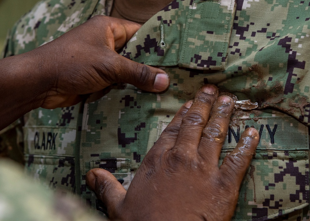 CRS 11 Sailors earn their EXW Pin