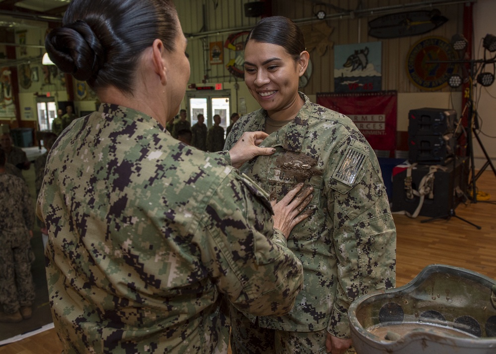 CRS 11 Sailors earn their EXW Pin