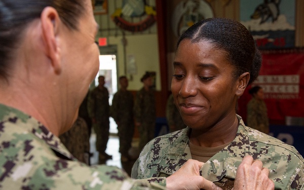 CRS 11 Sailors earn their EXW Pin