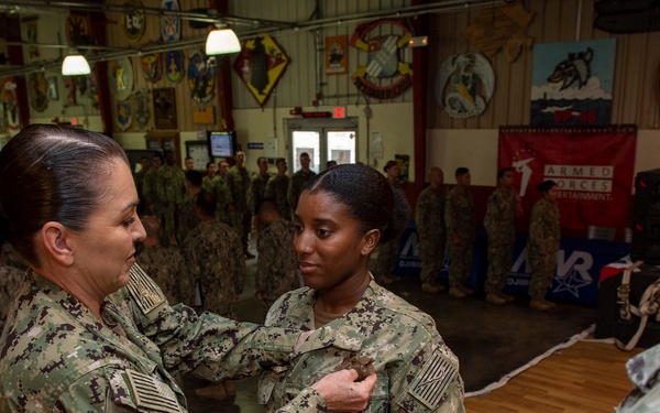 CRS 11 Sailors earn their EXW Pin