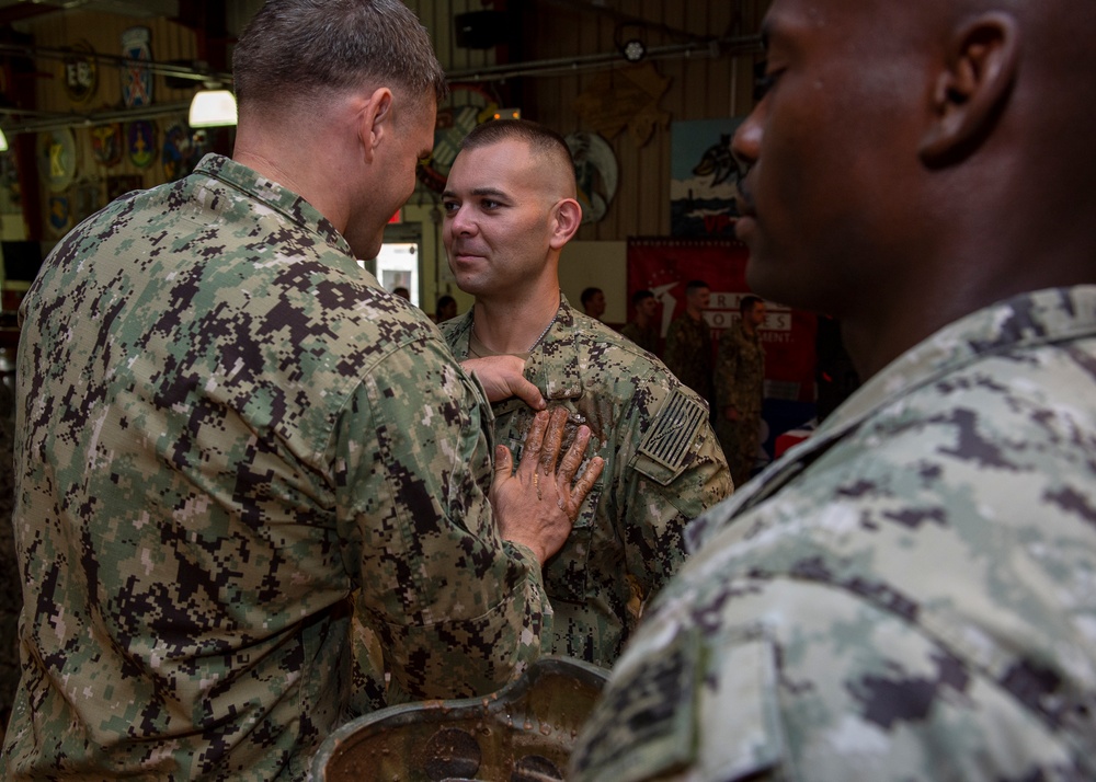 CRS 11 Sailors earn their EXW Pin