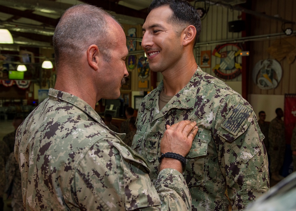 CRS 11 Sailors earn their EXW Pin