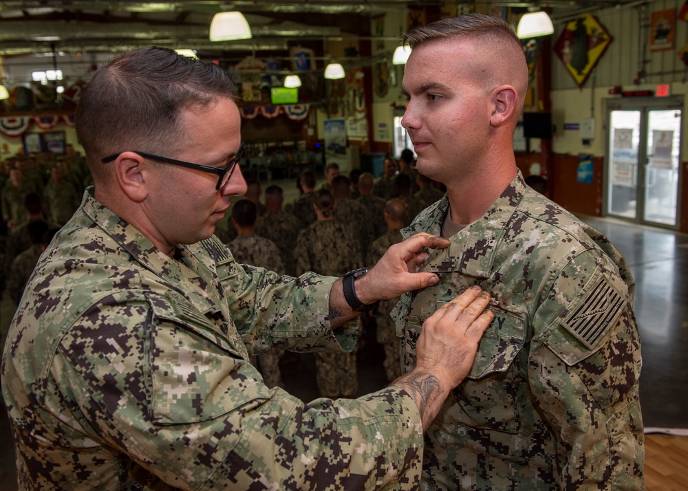 CRS 11 Sailors earn their EXW Pin