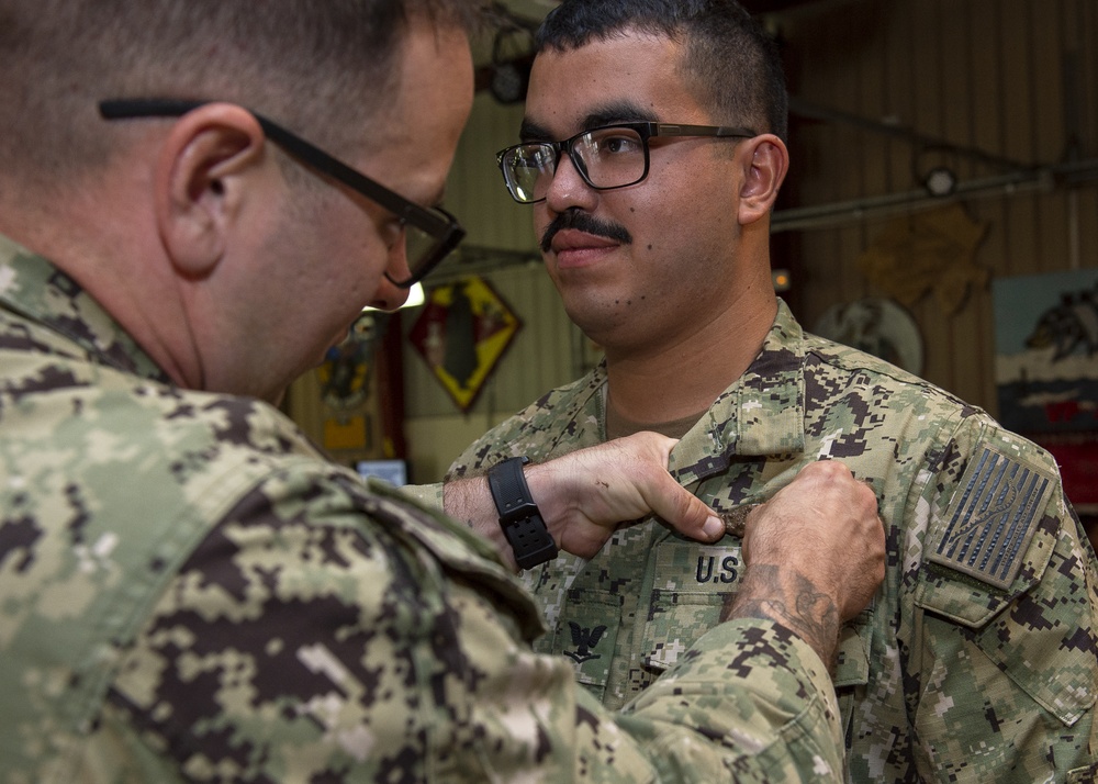 CRS 11 Sailors earn their EXW Pin