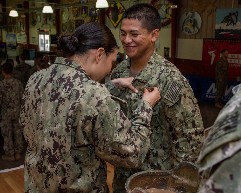 CRS 11 Sailors earn their EXW Pin