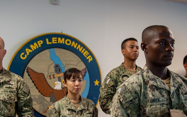 CRS 11 Sailors earn their EXW Pin