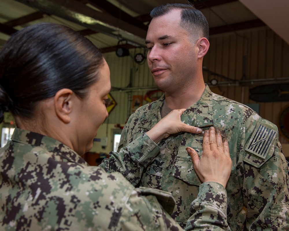 CRS 11 Sailors earn their EXW Pin