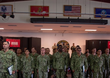 CRS 11 Sailors earn their EXW Pin
