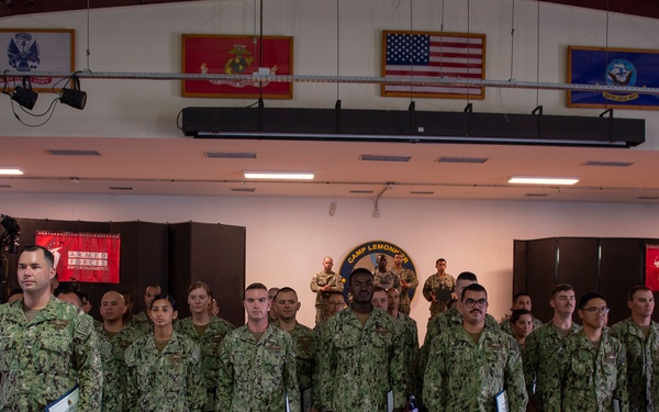 CRS 11 Sailors earn their EXW Pin