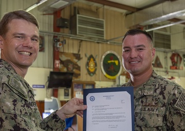 CRS 11 Sailors earn their EXW Pin