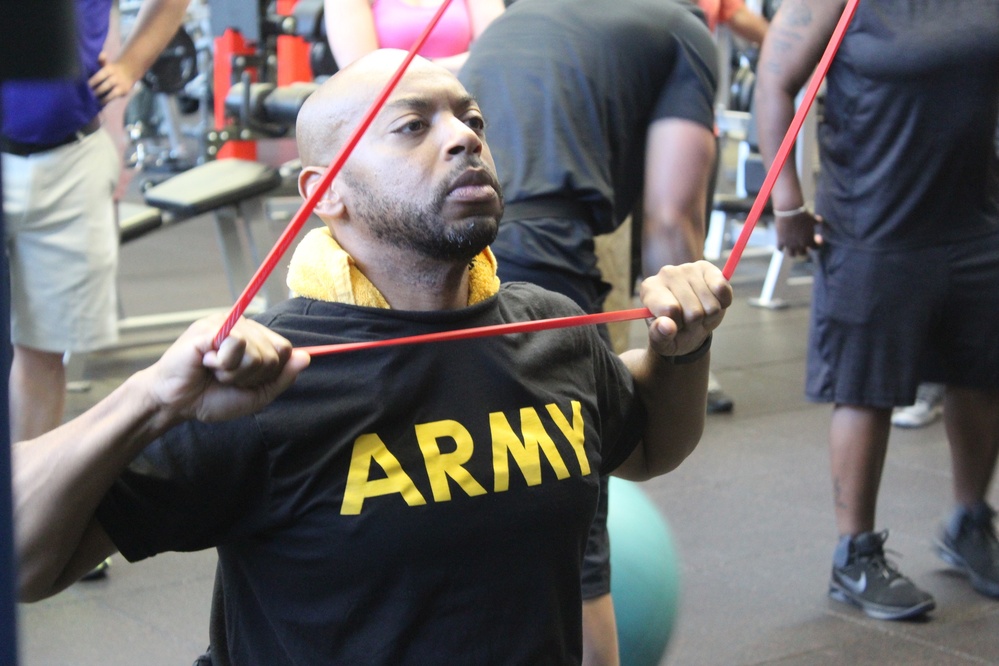 Team Army 2019 Department of Defense Warrior Games Practice