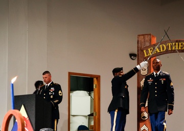 Honor and Leadership:  NCO induction ceremony takes center stage