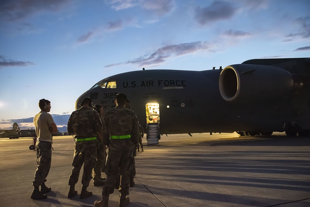 855th AMXS homecoming