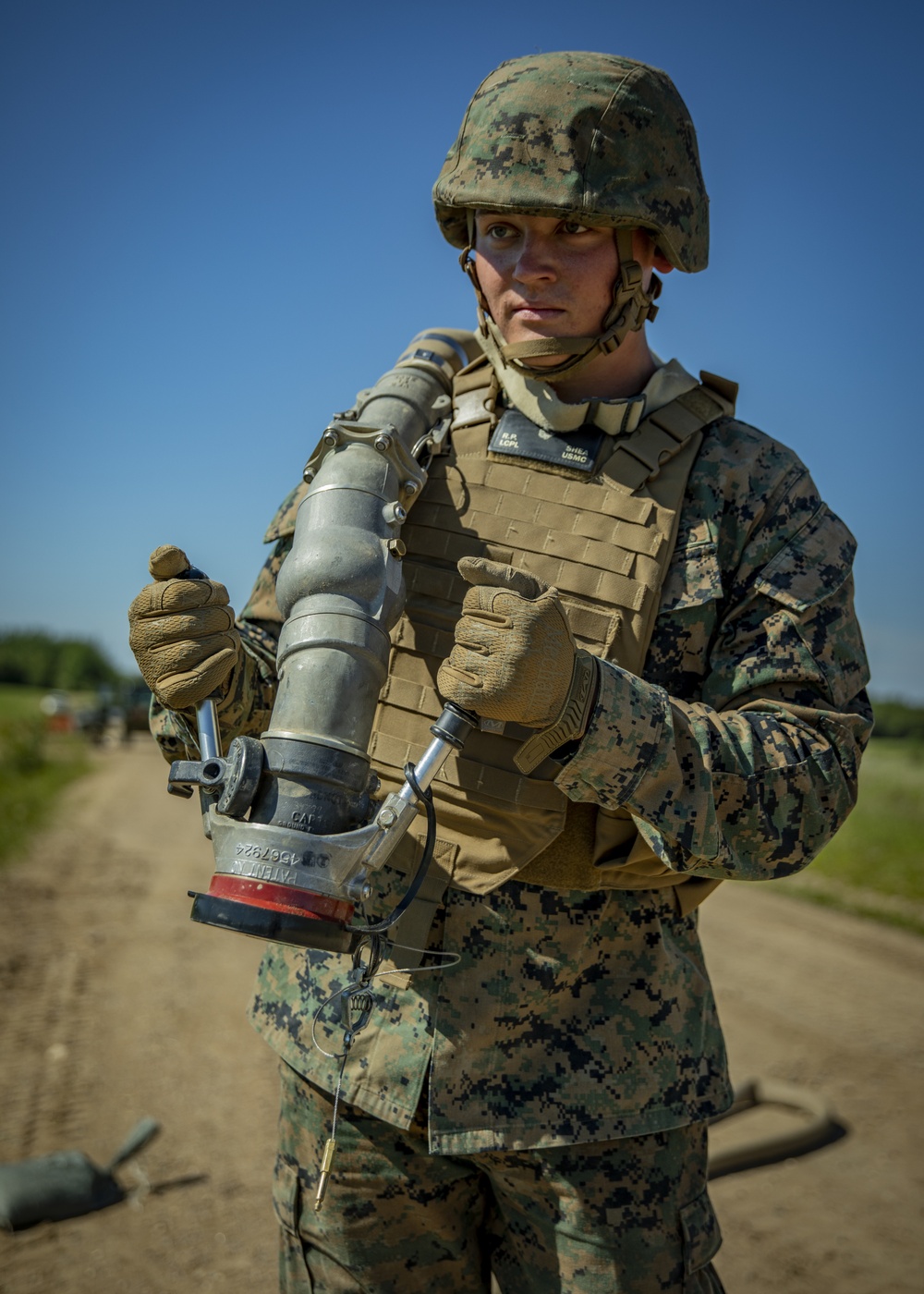 U.S. Marines conduct Forward Arming and Refueling Point operations in Canada