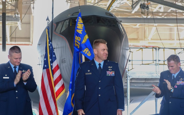 906 Air Refueling Squadron Change of Command Ceremony