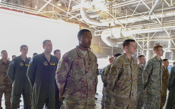 906 Air Refueling Squadron Change of Command Ceremony