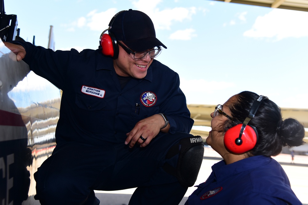 Grow Your Own training brings couple to Laughlin’s flightline