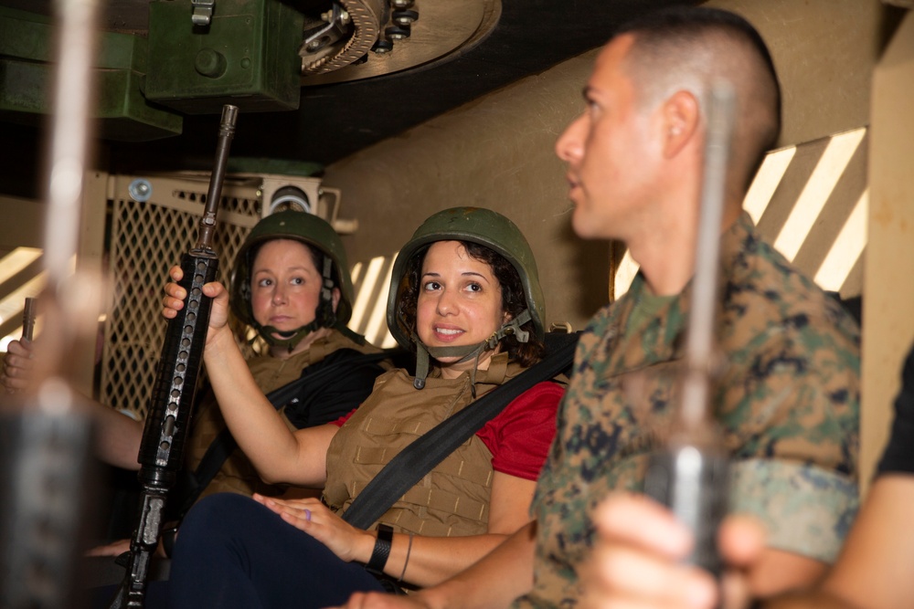 Educators train like Marines during workshop