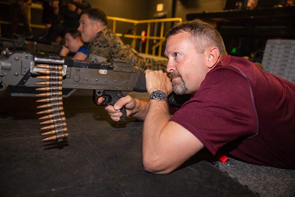 Educators train like Marines during workshop