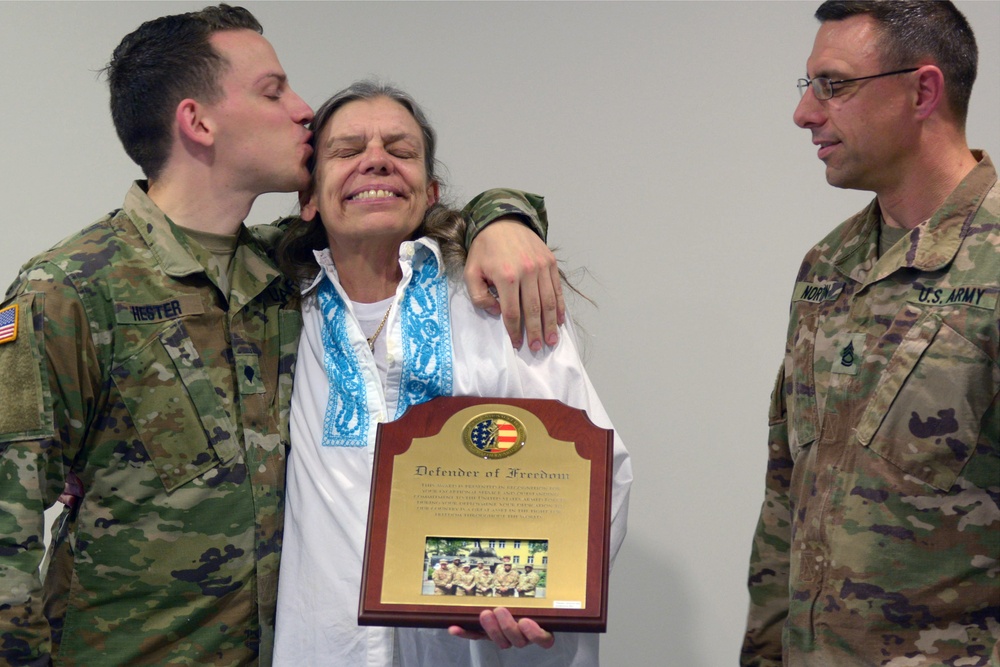 North Carolina Army National Guard honors the Soldiers with the 382nd Public Affairs Detachment during a welcome-home ceremony