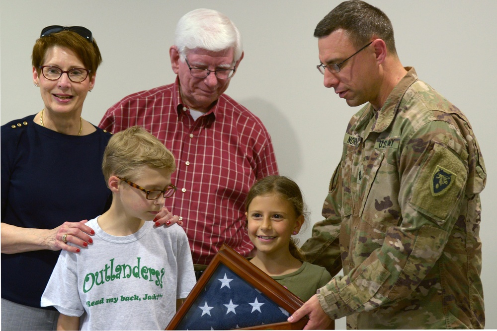 North Carolina Army National Guard honors the Soldiers with the 382nd Public Affairs Detachment during a welcome-home ceremony