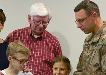 North Carolina Army National Guard honors the Soldiers with the 382nd Public Affairs Detachment during a welcome-home ceremony