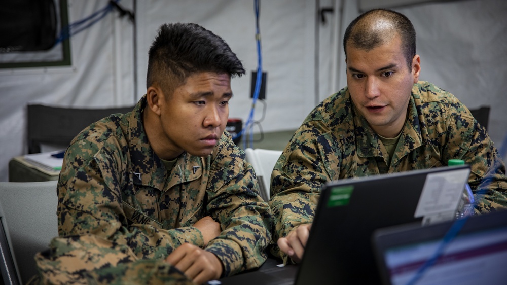 U.S. Marines with MWSS-471 prepare to conclude Sentinel Edge 2019