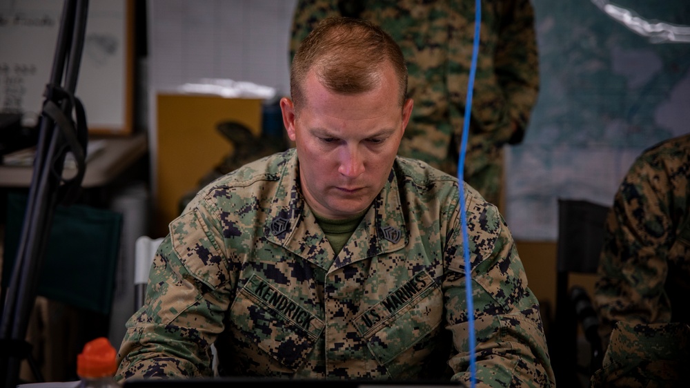 U.S. Marines with MWSS-471 prepare to conclude Sentinel Edge 2019