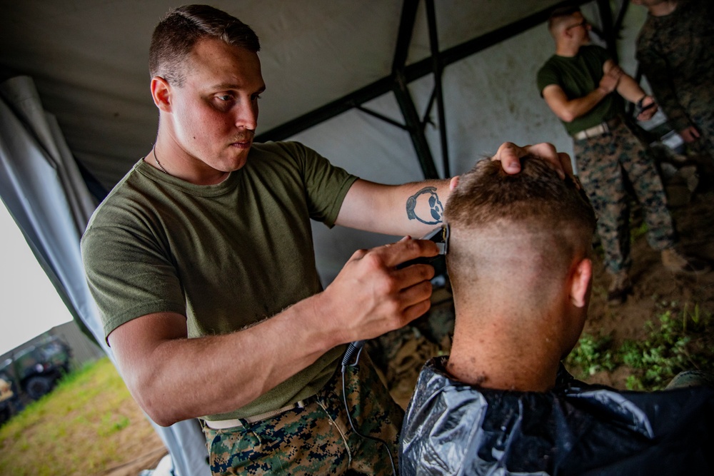 U.S. Marines with MWSS-471 prepare to conclude Sentinel Edge 2019