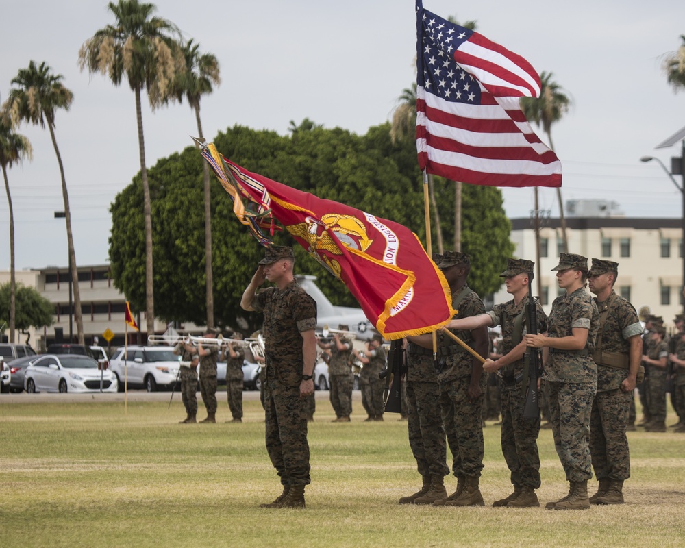 Marine Aviation Logistics Squadron 13 Change of Command