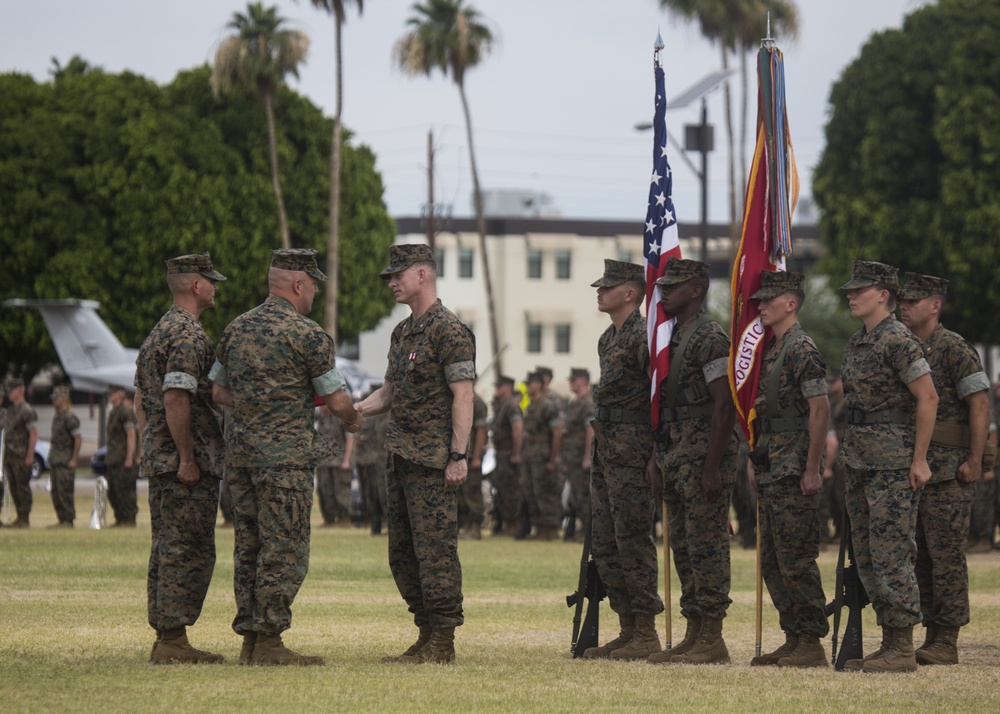 Marine Aviation Logistics Squadron 13 Change of Command