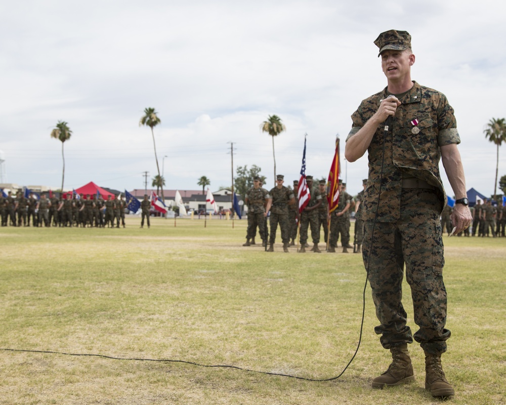 Marine Aviation Logistics Squadron 13 Change of Command