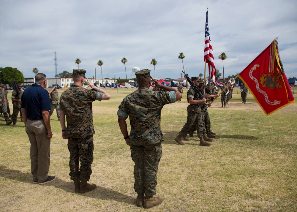 Marine Aviation Logistics Squadron 13 Change of Command