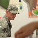 Services Specialist Serves Dinner During IRT Mission