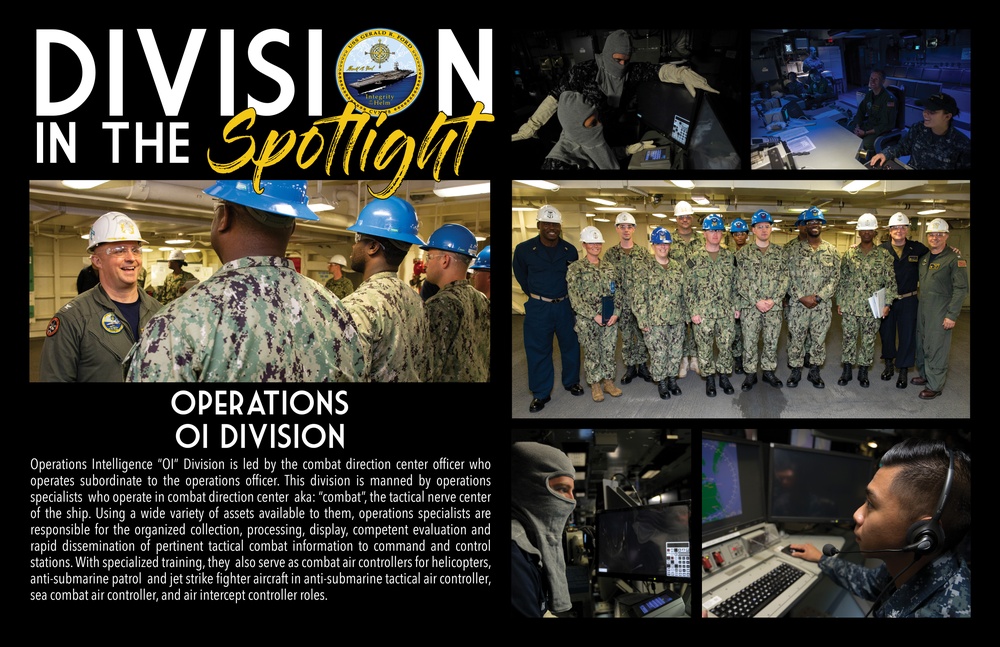 CVN 78 - Division in the Spotlight