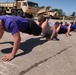 High School Students Do Push-ups